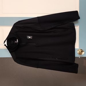 Spider pullover half zipper size medium